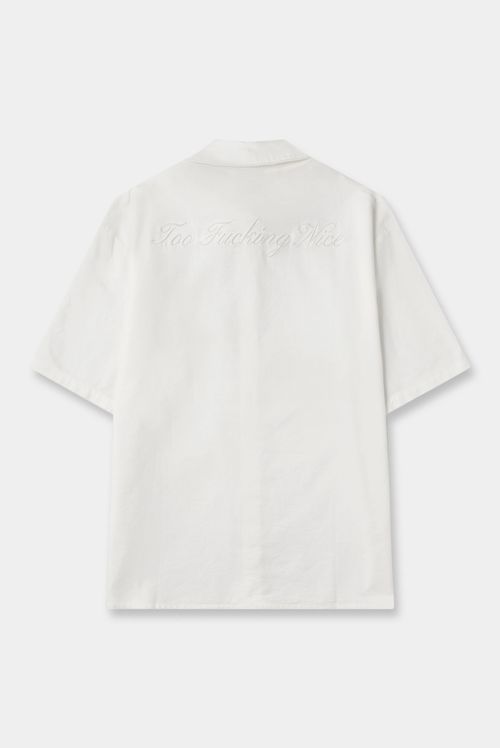 Camisa Oversize Marfil Texto