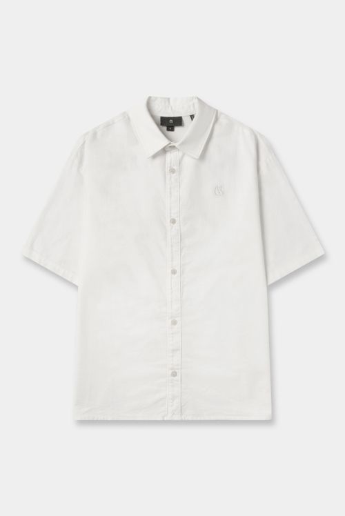 Camisa Oversize Marfil Texto