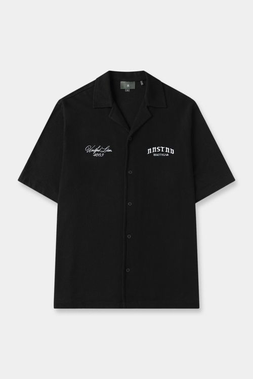 Camisa Oversize Negro Texto