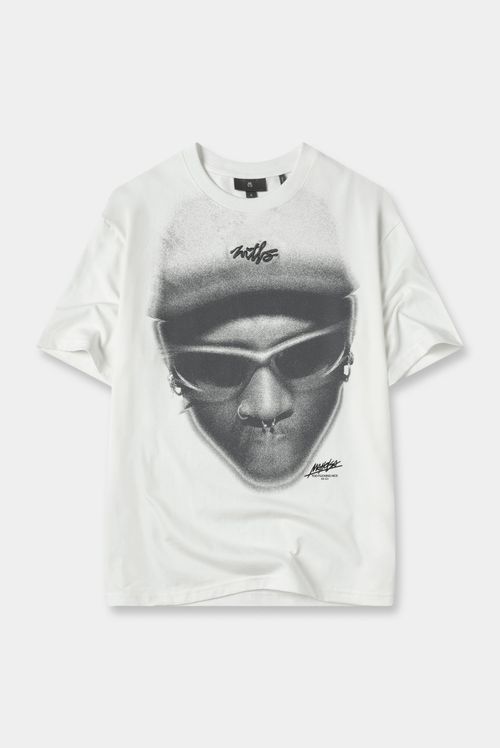 Camiseta Oversize Marfil Ilustración