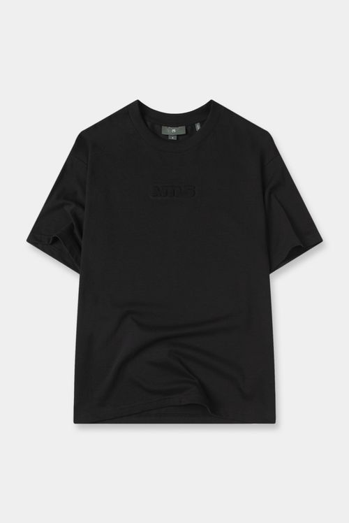 Camiseta Oversize Negro Texto