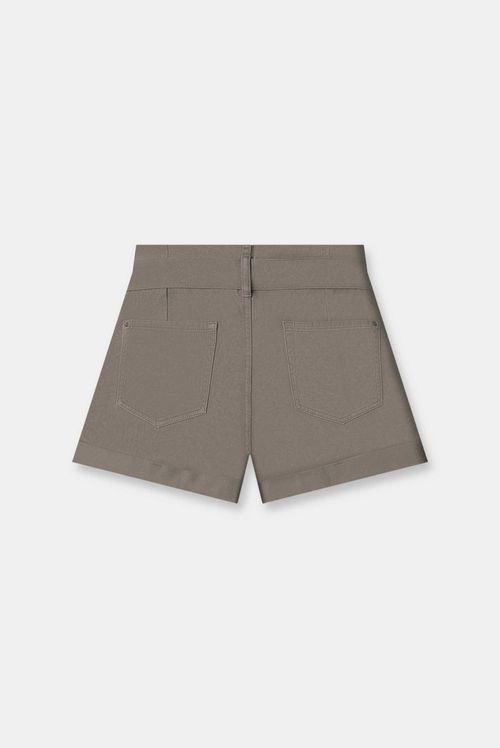 Shorts Denim Café Básico