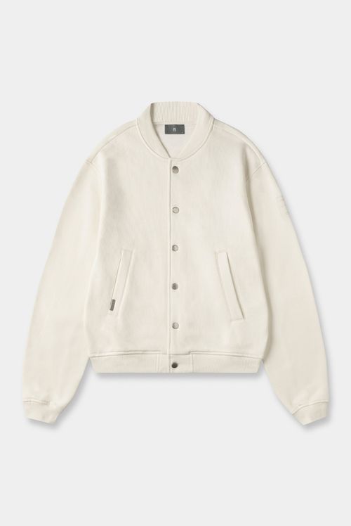 Chaqueta Bomber Marfil Básico