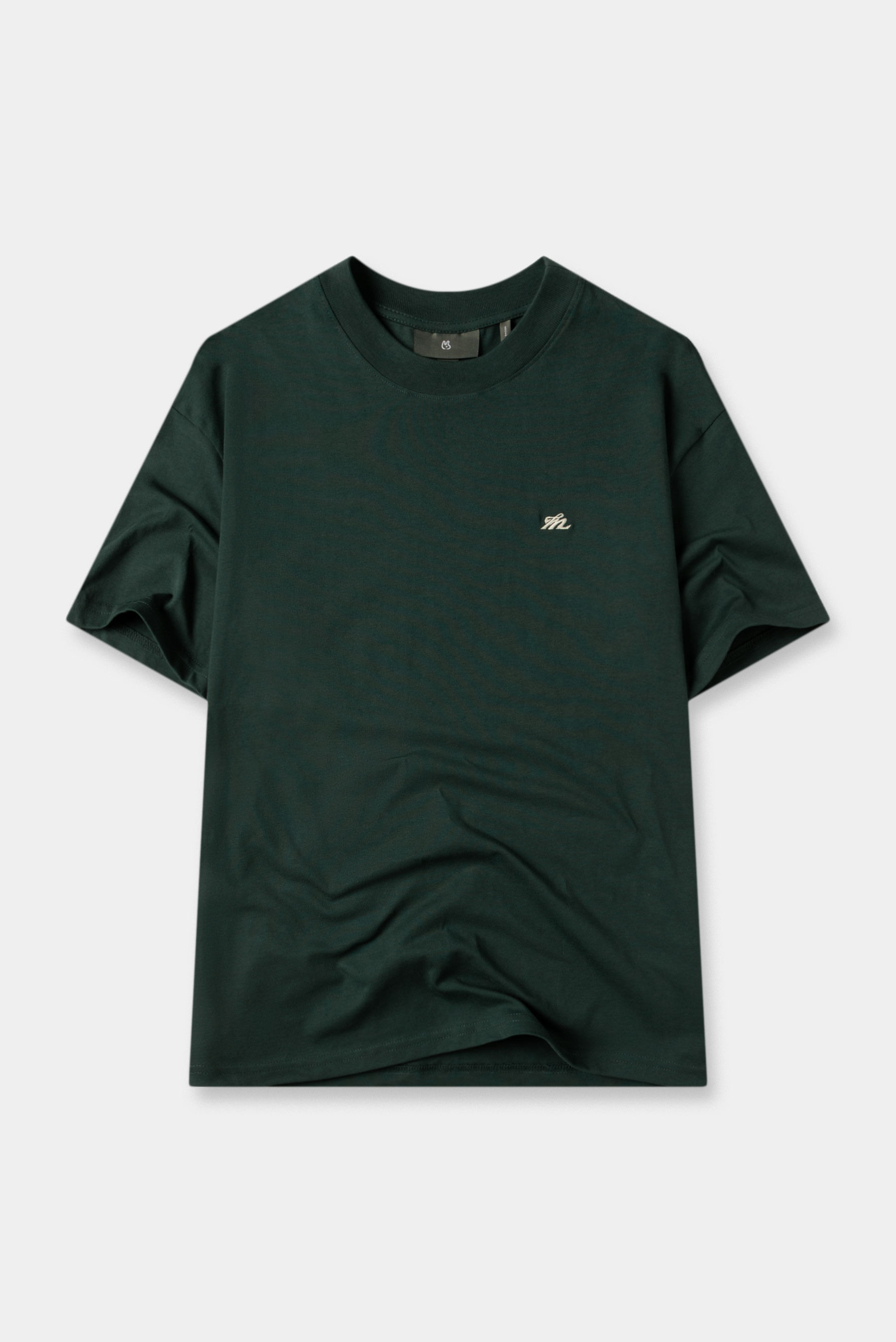 Camiseta Oversize Negro Texto Camisetas para hombre