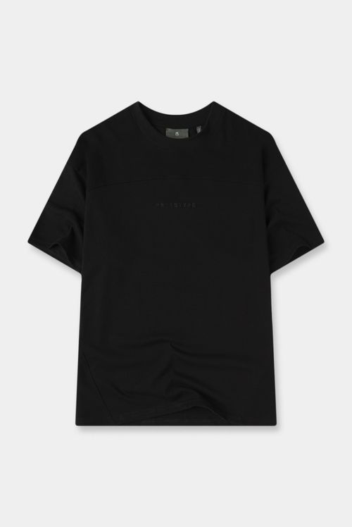 Camiseta Oversize Negro Texto